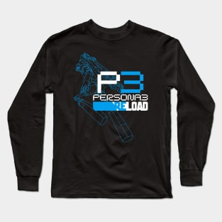 PERSONA 3 RELOAD - ORPHEUS - BLUE Long Sleeve T-Shirt